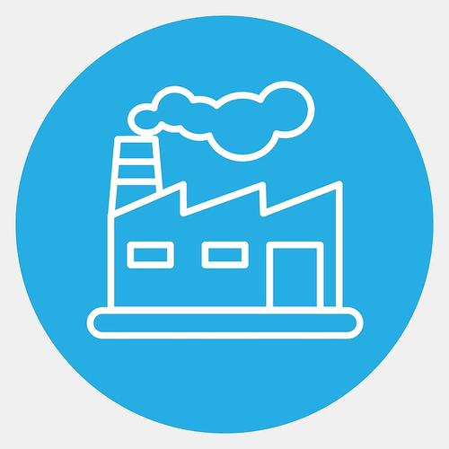 圖標工廠 建筑元素填充線條風格圖標的多場景應用指南
